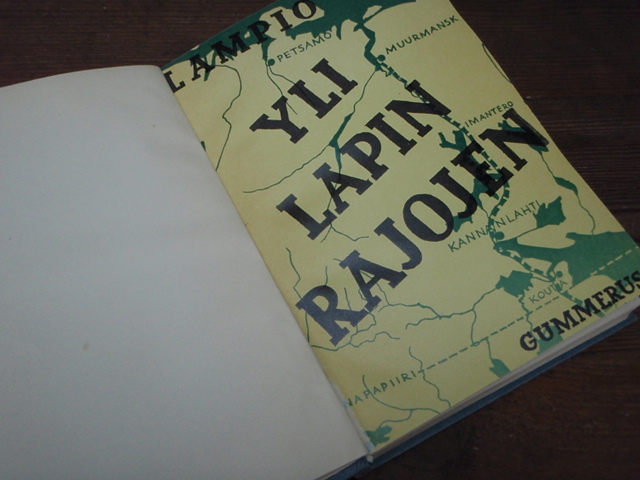 lampio eero. YLI LAPIN RAJOJEN. 1p.