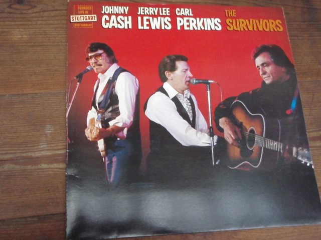 SURVIVORS. cash/jerry lee/perkins. live in stuttgart.