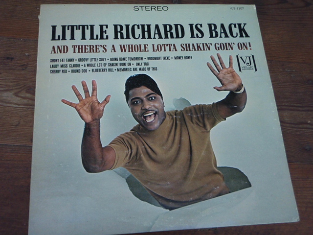 LITTLE RICHARD. is back and there\'s a whole lotta shakin \'goin\'o