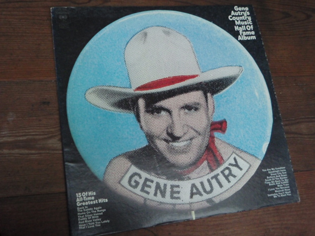 AUTRY GENE. country music hall of fame album.