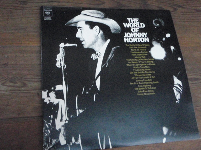 HORTON JOHNNY.the world of johnny horton. tupla-lp.