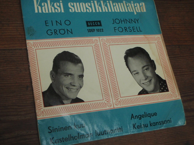 GRÖN EINO/FORSELL JOHNNY. kaksi suosikki laulajaa ep.