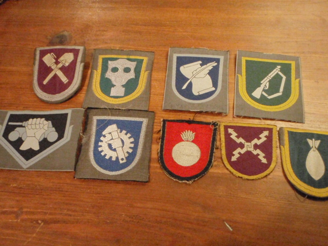 joukko-osasto HIHAMERKIT  9kpl.