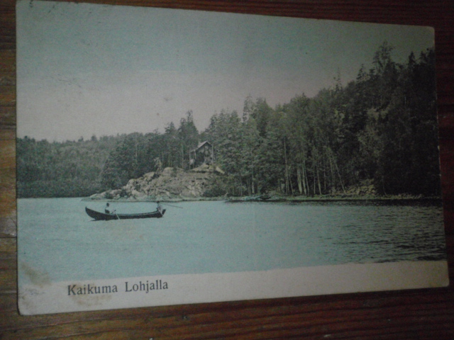 LOHJA(kaikuma)postik, kulkenut.v,1909?