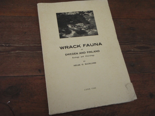 WRACK FAUNA of sweden and finland,ecology and chorology,,