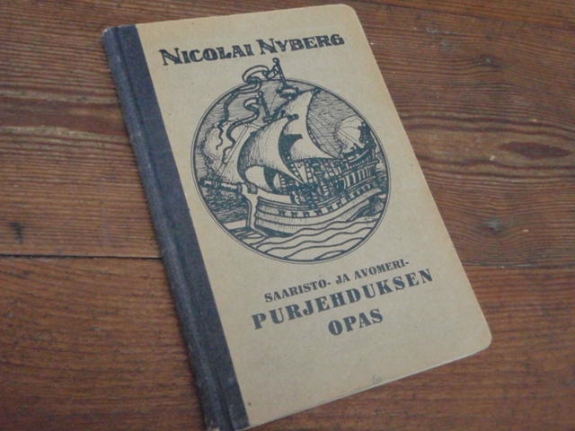 nyberg n.saaristo-ja avomeri-PURJEHDUKSENOPAS. 1p.