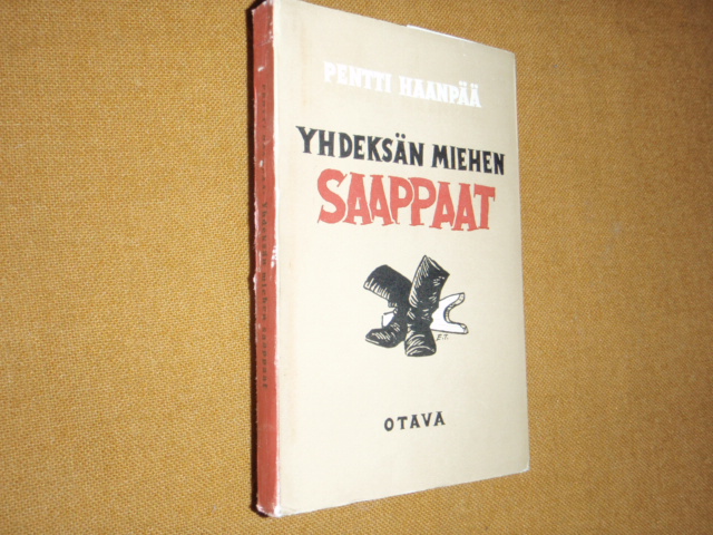 haanpää pentti.YHDEKSÄN MIEHEN SAAPPAAT 1 P.