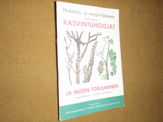 hedelmä-ja marjavilj,tärkeimät KASVINTUHOOJAT JA TORJUMINEN