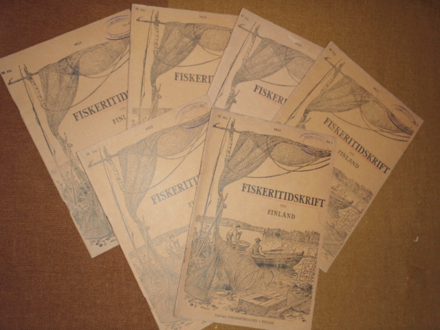 FISKERITIDSKRIFT för finland ,1925.(puuttuu4.10.11.)