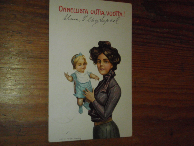 NYSTRÖM JENNY. no,7029.kulkenut. v,1905