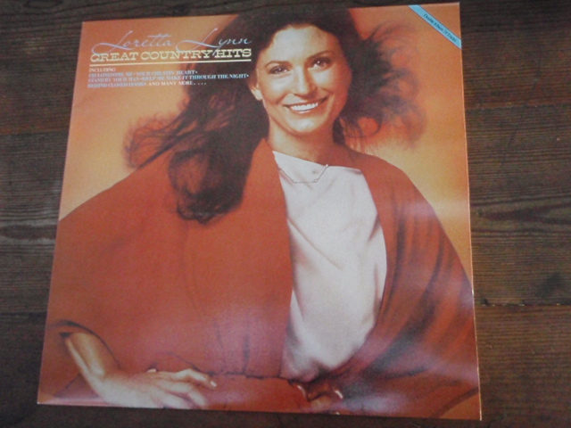 LYNN LORETTA.great country hits. tupla-lp.