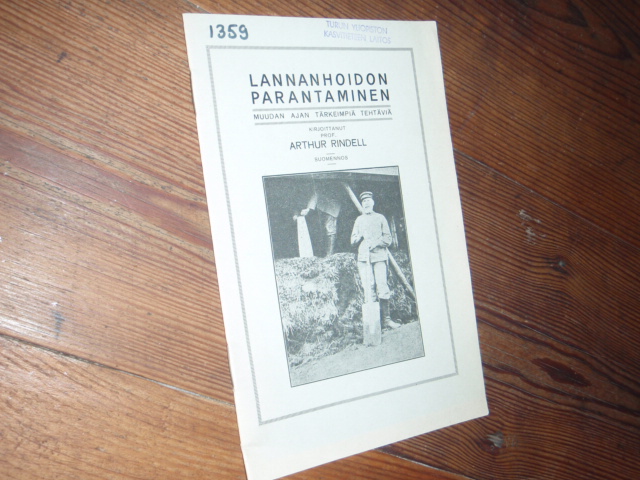 rindell a.LANNANHOIDON PARANTAMINEN muudan ajan tärkeimpiä tehtä