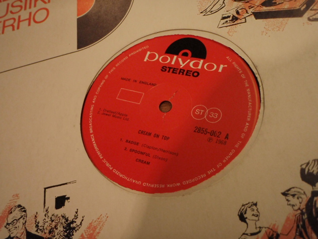 CREAM. cream on top. (alkuper,kansi puuttuu)