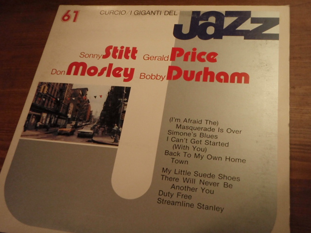 cursio/i giganti del JAZZ. no,61.stitt,price,mosley,durham.