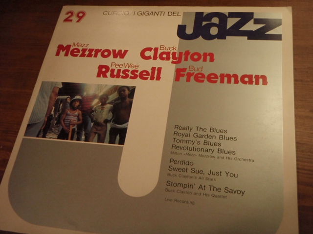 cursio/i giganti del JAZZ. no,29. mezzrow,clayton,russell,freema