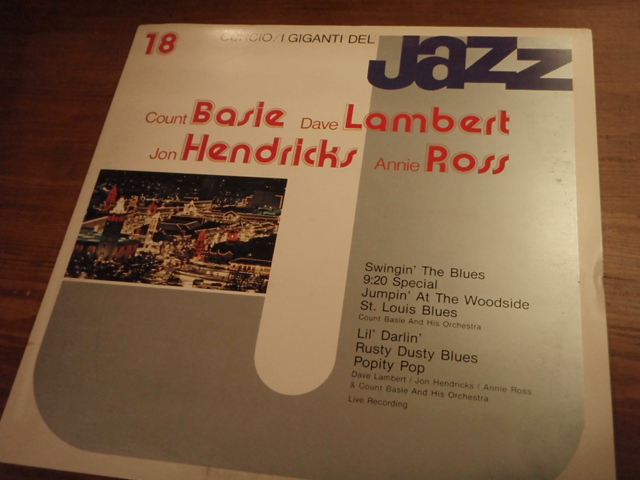 cursio/i giganti del JAZZ. no,18. basie,lambert,hendricks,ross.
