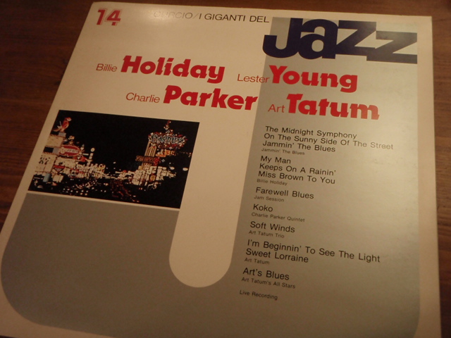 cursio/i giganti del JAZZ. no,14.holiday,young,parker,tatum.