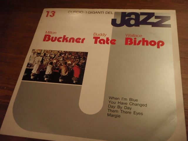 cursio/i giganti del JAZZ. no,13. bucner,tate,bishop