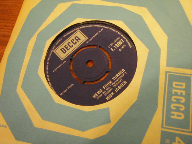 JAGGER MICK.memo from turner-natural magic(instrumental) single.