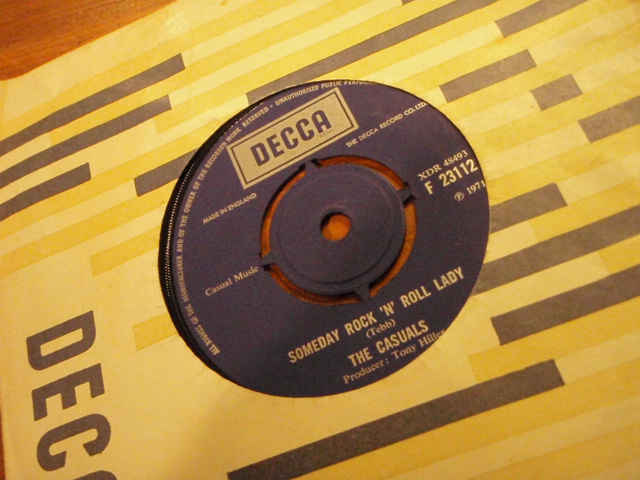 CASUALS.someday rock\'n\'roll lady-a letter every month.single.