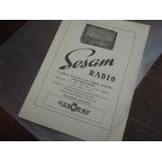 SEASAM radio, ohjelehtinen.