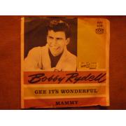 rydell bobby, gee it\'s wonderful, mammy.  single