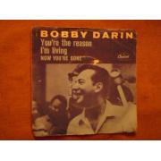 darin bobby,you\'re the reason i\'m living. now you\'re gone,  sing