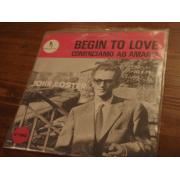 FOSTER JOHN.begin to love - io e te.