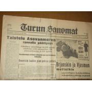 turun sanomat . 12.10-1941
