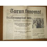 turun sanomat . 3,3-1940