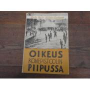 murto-kaukonen. OIKEUS KONEPISTOOLIN PIIPUSSA.1p.