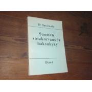 suviranta br.SUOMEN SOTAKORVAUS ja MAKSUKYKY.1p.