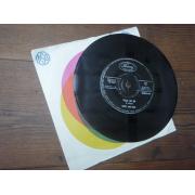 LEROY VAN DYKE.walk on by-my world is caving me.single