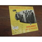 malando. LATIN AMERICAN RHYTHM WITH MALANDO no,3.  10\'\'(vinyyli)