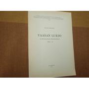 wanne o,VAASAN LUKIO