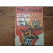 korkeajännitys,salainen rintama agentti