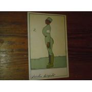 SOTILAS postik,(valkokaarti) tkstiä mutta ei leimoja.