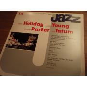 cursio/i giganti del JAZZ. no,14.holiday,young,parker,tatum.